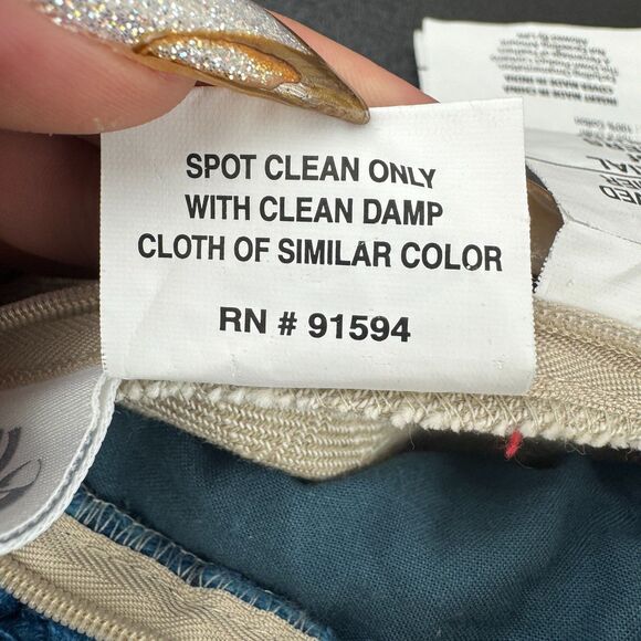 Pottery Barn Villa Paca Belgian Flax Linen Pillow Cover Case in Blue 14” x 26" - Picture 4 of 8